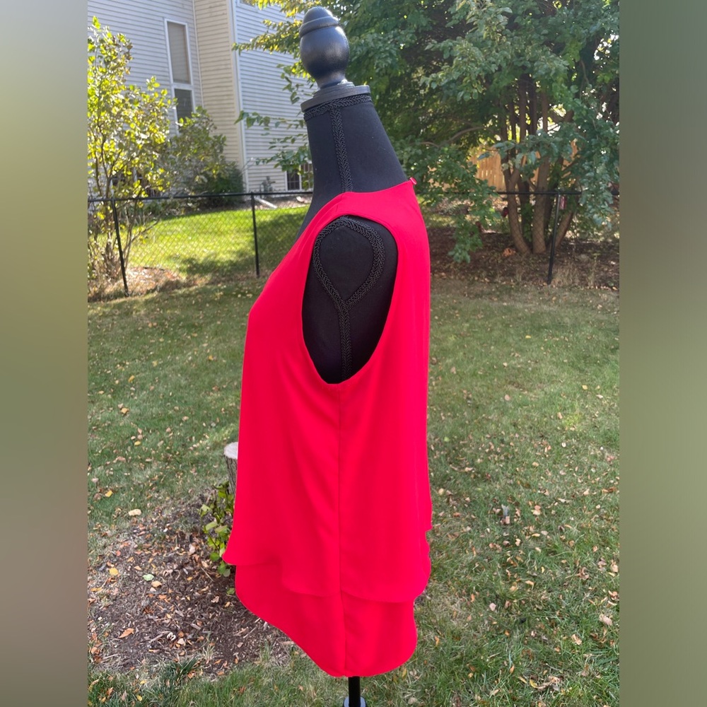 Red Relativity blouse - Picture 3 of 5